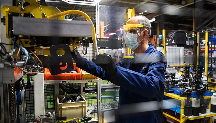 producción industrial